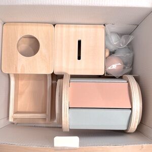 Montessori Wooden Toy Set - 3 Sets of toys to engage any child. New In Box